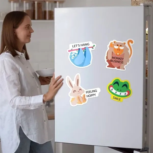 Die-Cut Magnetic Signs (12" x 12"/Sqft)
