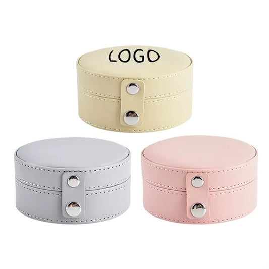 Round Jewelry Storage Box