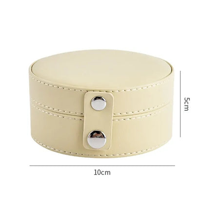 Round Jewelry Storage Box