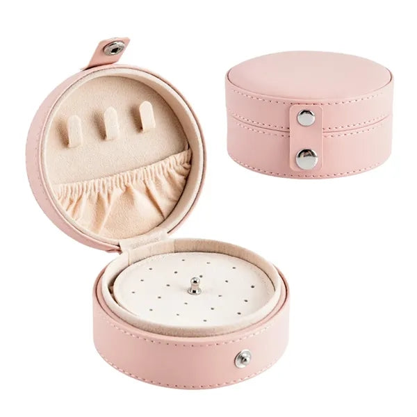 Round Jewelry Storage Box
