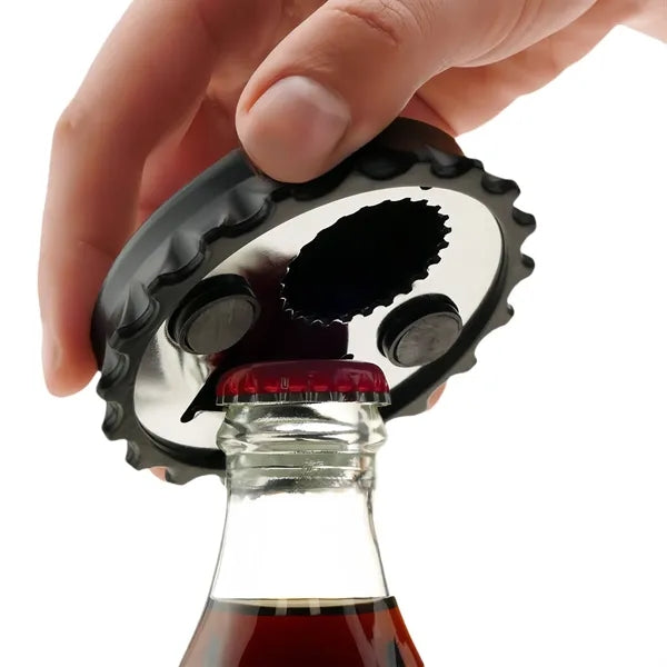 Magnetic Fridge Sticker Beer Cap Shape Bottle Opener