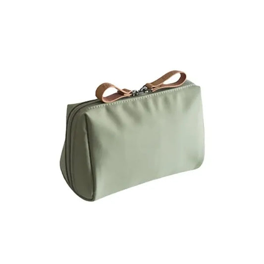 Chic Compact Makeup Bag Travel Daily Use Cosmetic Zippered