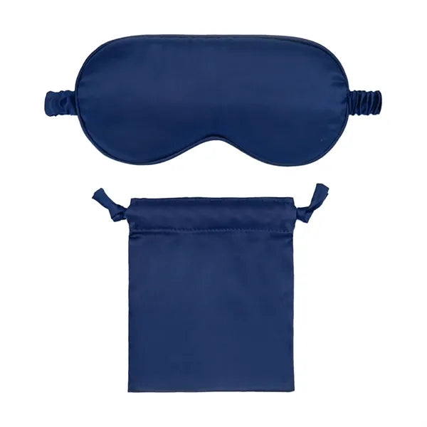 Light-Blocking Silk Mask Sets with Organized Pouch
