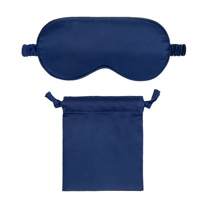 Light-Blocking Silk Mask Sets with Organized Pouch