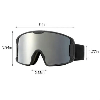 Anti-fog Anti-slip Double Layer Snow Ski Goggles
