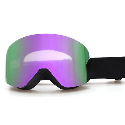 Magnetic Anti-fog Ski Goggles with Protective Case