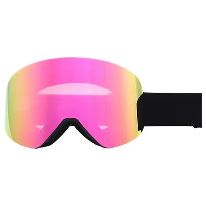 Magnetic Anti-fog Ski Goggles with Protective Case