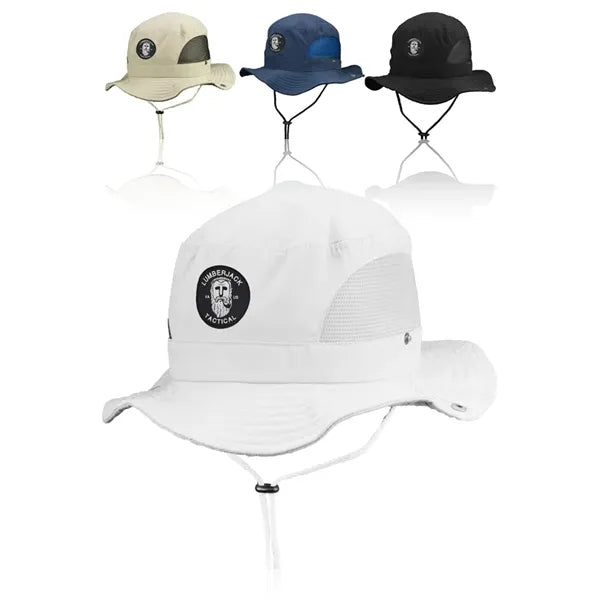 Bucket Hat with Mesh Sides