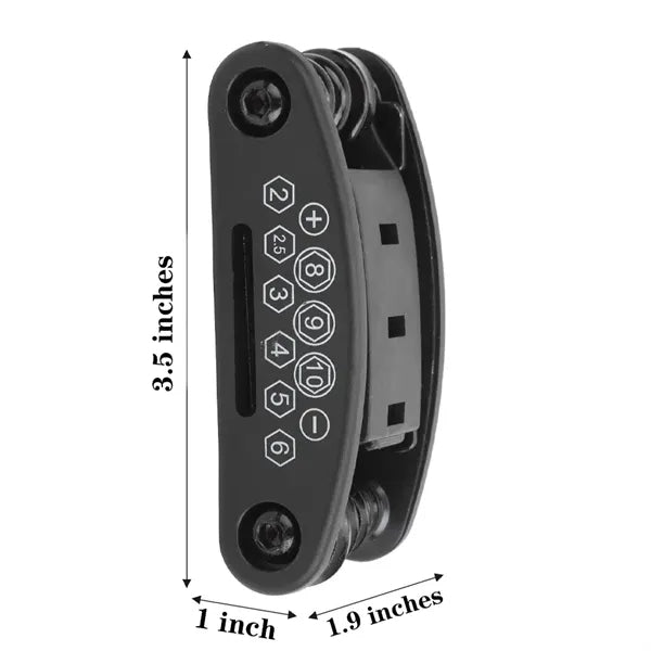16-in-1 Bicycle Cycling Tool Set Folding Bike Repair Kit