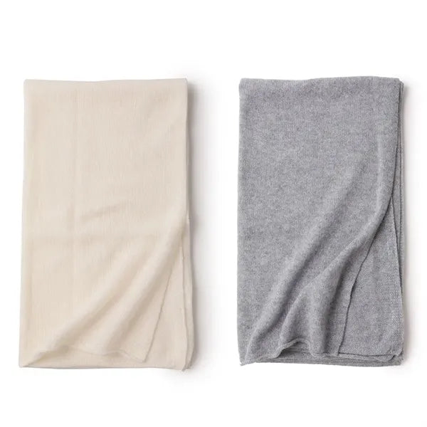 Luxury Pure Solid Cashmere Pashmina Scarf Shawl