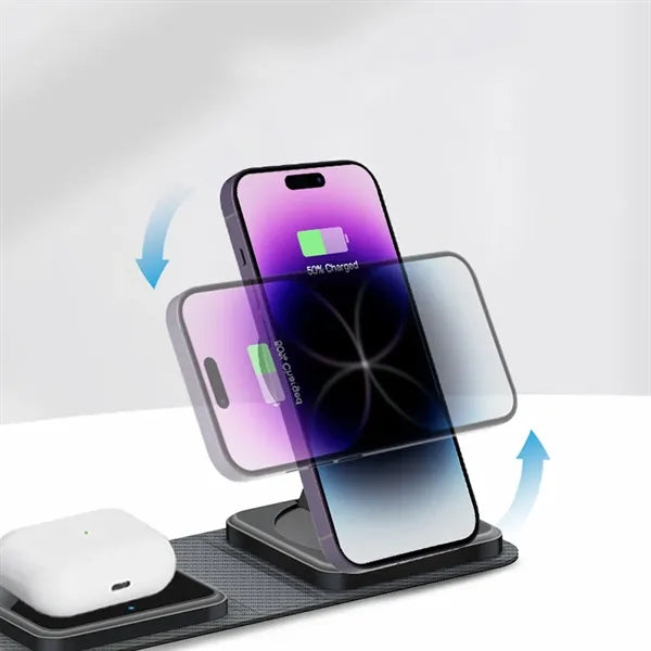 Foldable Wireless Charger Station