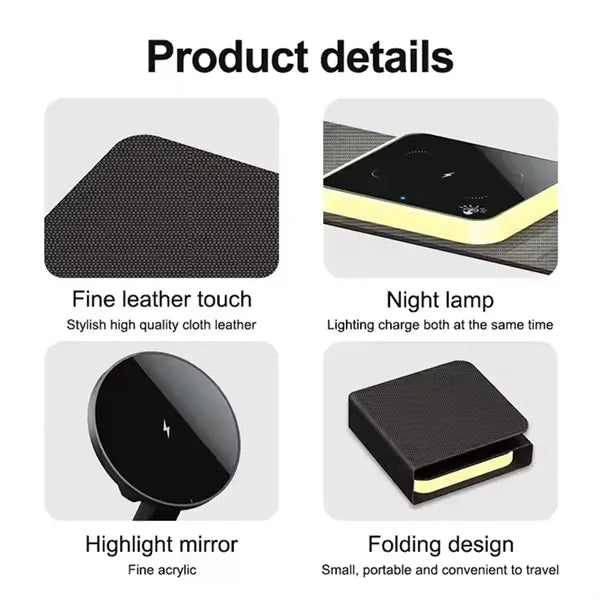 Foldable Wireless Charger Station