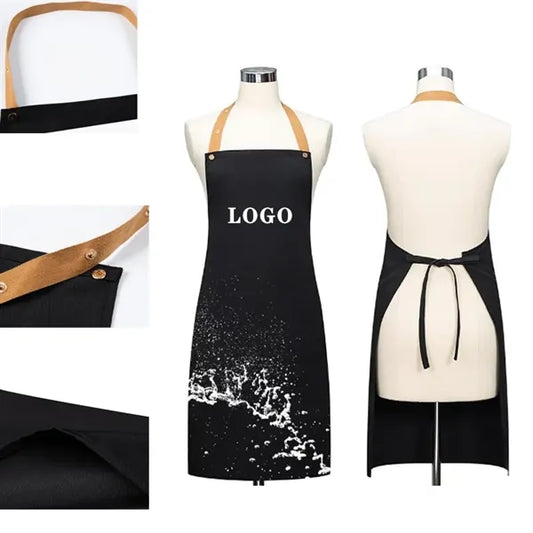 Adjustable Strap Unisex Cotton Waterproof Apron