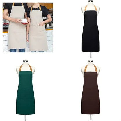 Adjustable Strap Unisex Cotton Waterproof Apron