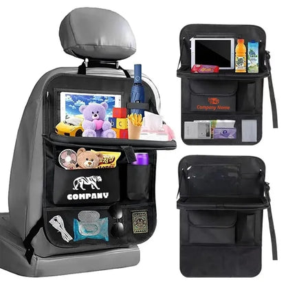 Car Backseat Organizer Bag with Tablet Holder