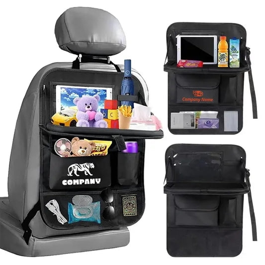 Car Backseat Organizer Bag with Tablet Holder