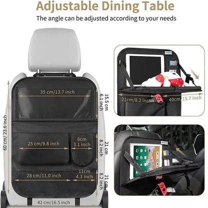 Car Backseat Organizer Bag with Tablet Holder