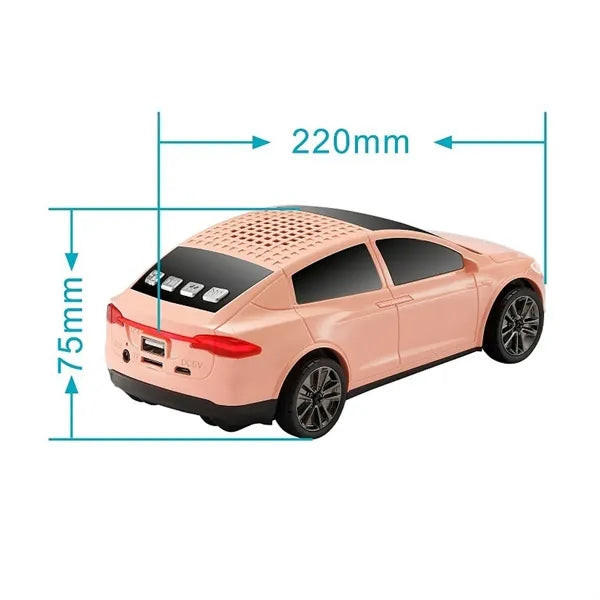 Model X Car Shaped Wireless Bluetooth Speaker