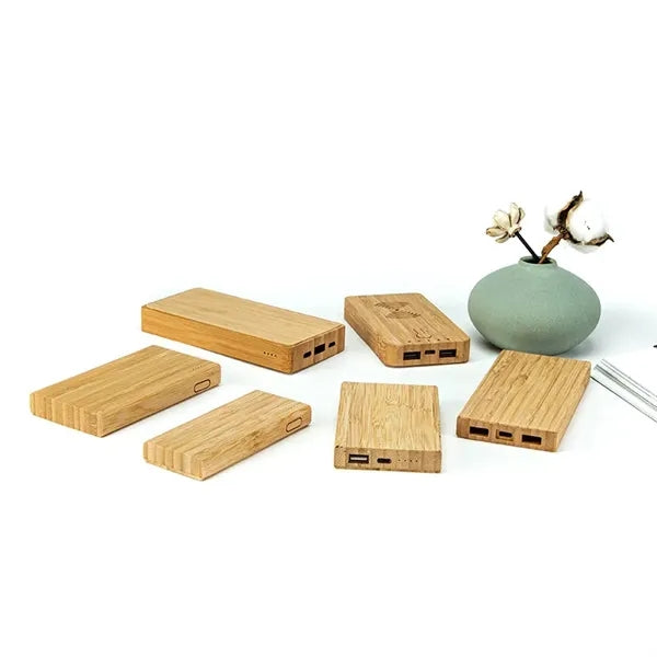 5000mAh Bamboo Power Bank