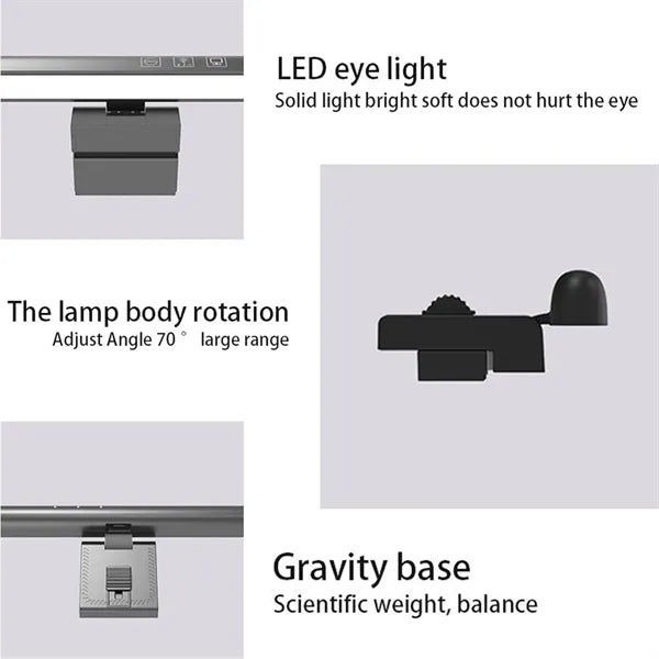 Dimming Clip Light Computer Monitor Eye Protection Light