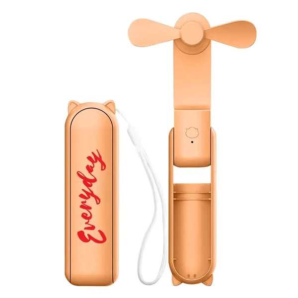 Handheld Fan Power Bank 1500mAh