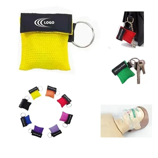 CPR Face Shield Mask Keychain