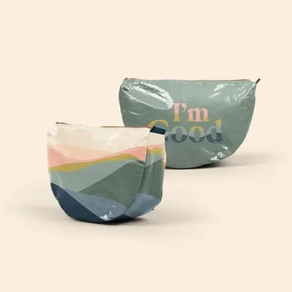 WEDGE POUCH - LAMINATED NON-WOVEN RPET