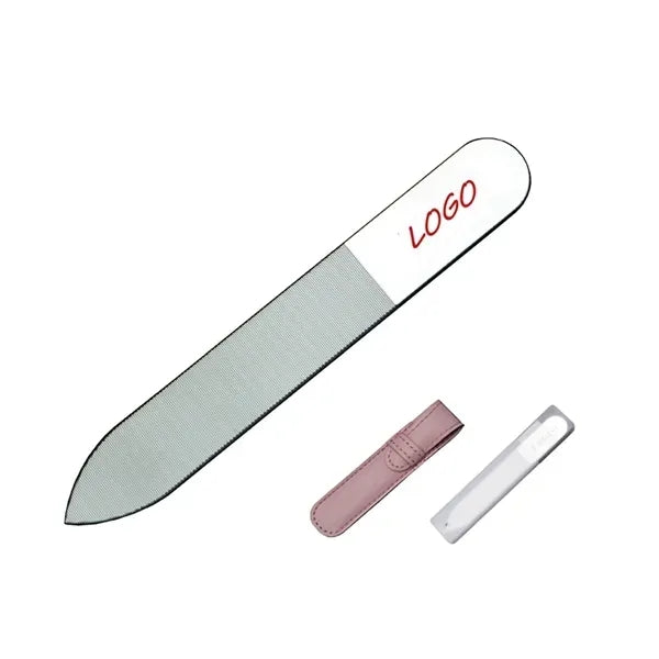 Professional Nail Files With Leather Bag