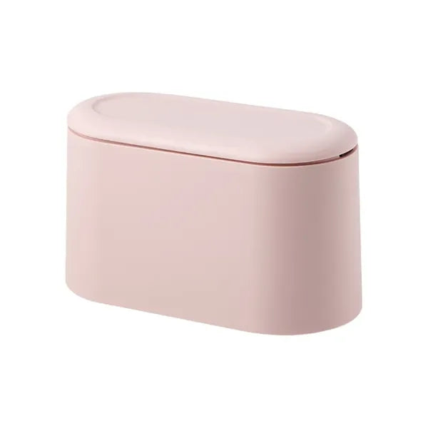 Desktop Trash Can with Lid