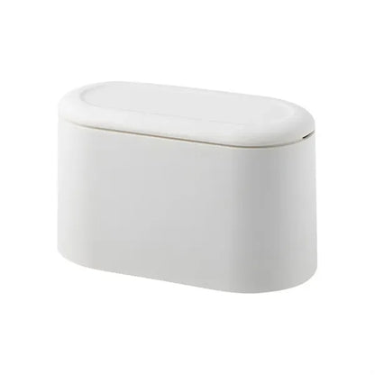 Desktop Trash Can with Lid