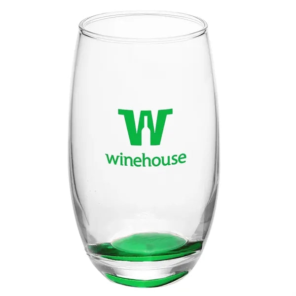 15 oz. Mikonos Clear Stemless Wine Glasses