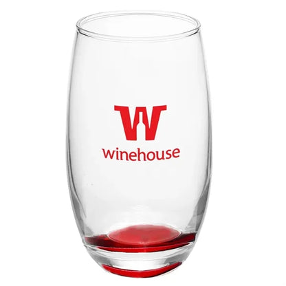 15 oz. Mikonos Clear Stemless Wine Glasses