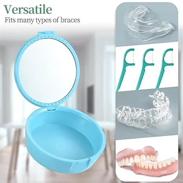 Orthodontic Retainer Case With Vent Holes