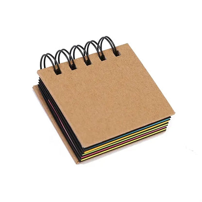 Extra Mini Portable Spiral Tearable Sticky Notes Notepad