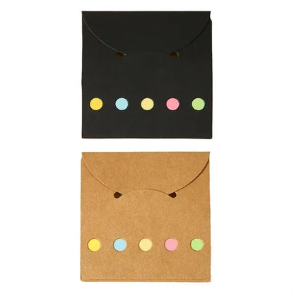 2-in-1 Self-Adhesive Folding Sticky Notes and Strips Set