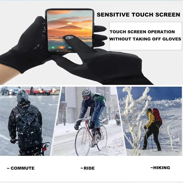 Waterproof Non-Slip Touch Screen Winter Warm Gloves