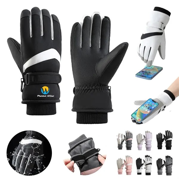 Windproof Warm Touchscreen Anti-Slip Snow Ski Gloves