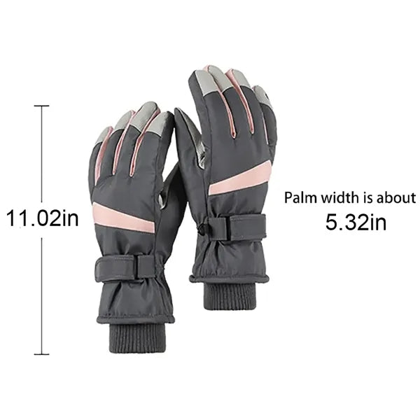 Windproof Warm Touchscreen Anti-Slip Snow Ski Gloves