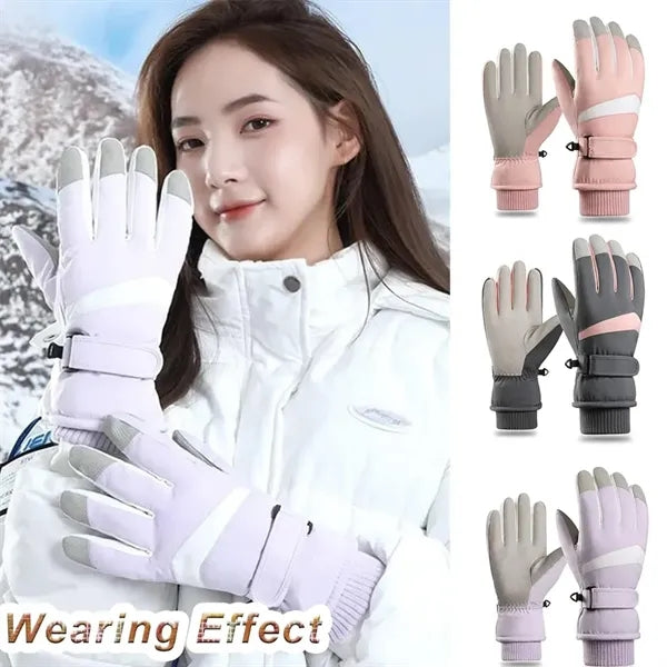Windproof Warm Touchscreen Anti-Slip Snow Ski Gloves