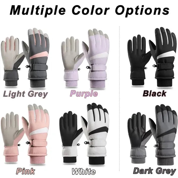 Windproof Warm Touchscreen Anti-Slip Snow Ski Gloves