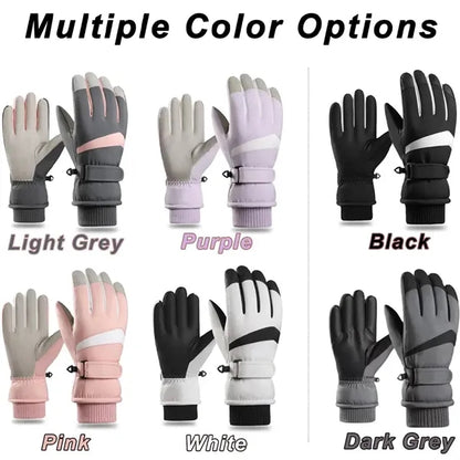 Windproof Warm Touchscreen Anti-Slip Snow Ski Gloves