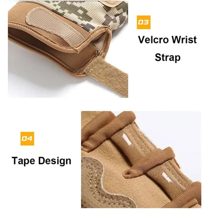 Outdoor Anti-Slip Sports Tactical Protection Gloves