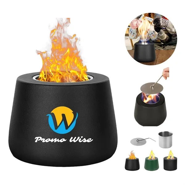 Portable Tabletop Fire Pit Mini Fireplace Bowl