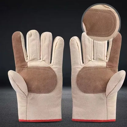 Heat Insulation Thickened Resistance Welding Gloves