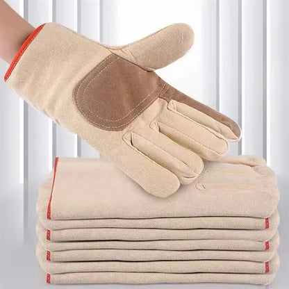 Heat Insulation Thickened Resistance Welding Gloves