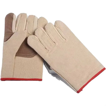 Heat Insulation Thickened Resistance Welding Gloves