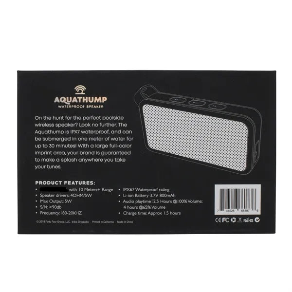 Aquathump Recycled Wireless Speaker