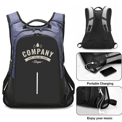 Anti-theft Backpack With USB Interface