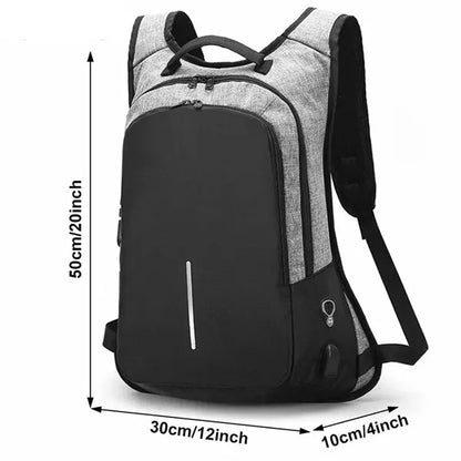 Anti-theft Backpack With USB Interface