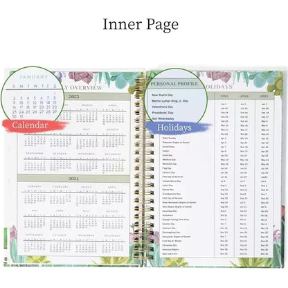 Weekly Calendar Planner Notebook